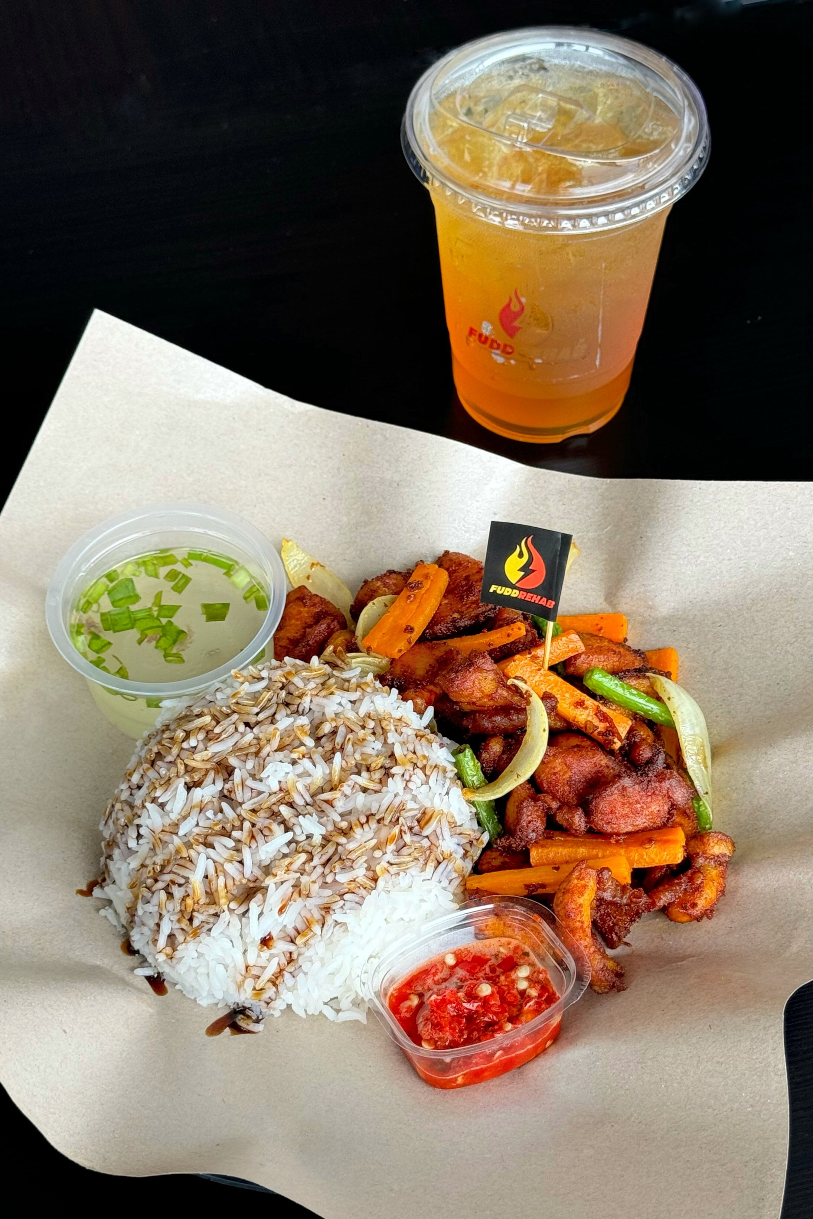 SET - NASI AYAM GORENG KUNYIT KETAGIH
