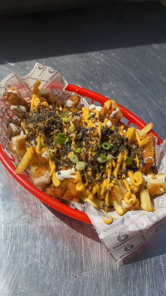 CHICKEN KATSU LOADED FRIES
